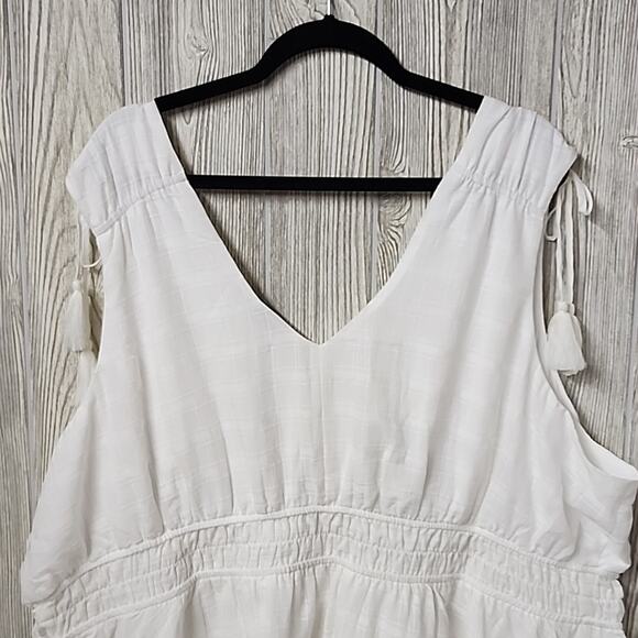 Torrid Window Pane V Neck Sleeveless Tank Top Womens Plus Size 4X NWT - Picture 8 of 12